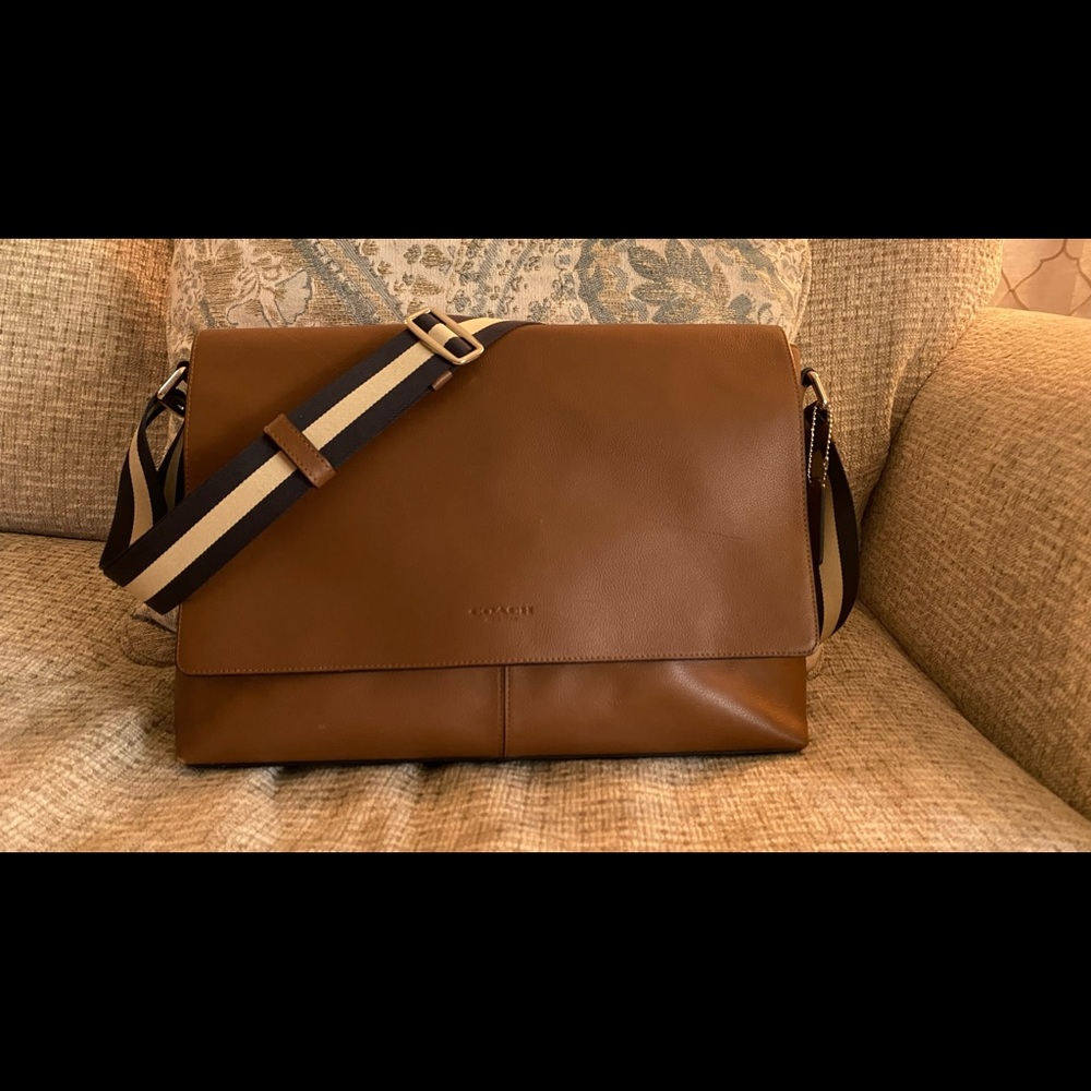 Coach messenger bag.